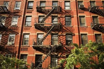 An apartment building can bring in steady rental income.