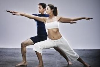 Breathe into hip-opening poses such as Warrior II.