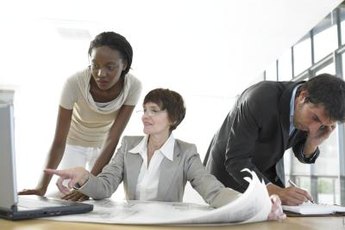 Drafters can display their plans to colleagues directly from computer screens.