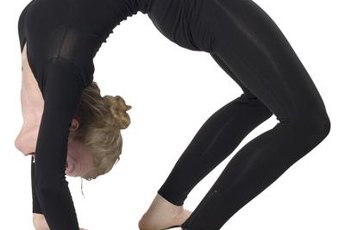 Warming up before tumbling can help prevent injuries.