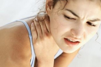 Neck soreness may be caused by running with too much tension.