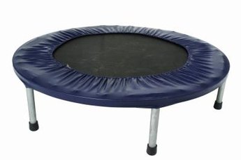 Trampolines provide less impact to your joints than running.