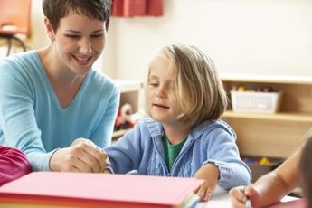 Teachers guide their pupils as they learn and develop.