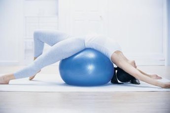 Use a ball to open up your hips and increase flexibility.