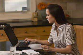 Calculate your combined income and average monthly expenditures for your household budget.