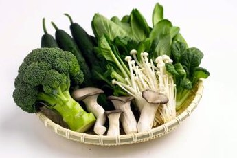 Many vegetables are high in potassium.