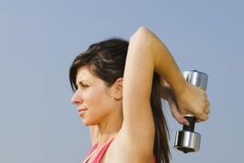 A well-rounded arm workout should include lots of triceps work.