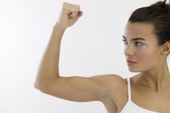 Few exercises tone the biceps as well as curls.