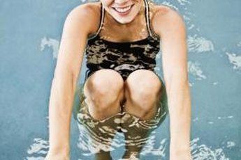 Swimming like a pro requires attention to technique and time in the pool.