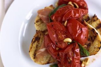 Stewed tomatoes are rich in lycopene.