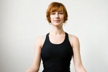 Lotus pose is a classic yoga pose that supports the ankles.