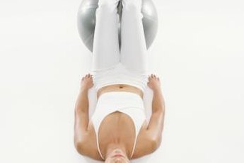 A stability ball can help tone your tush.