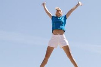 Jumping jacks are a calisthenic exercise that burns fat and works your muscles.