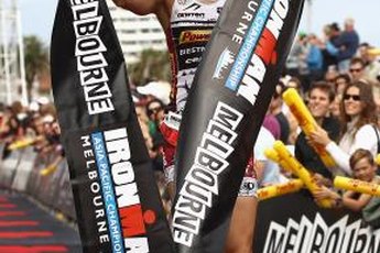 About half the competitors in the some Ironman races are women.