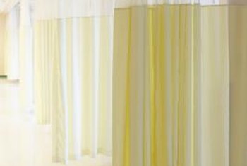 How To Attach A Curtain Room Divider To A Dropped Ceiling