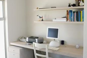Ideas For Shelves Over A Desk Home Guides Sf Gate