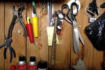 How To Hang Things On Paneling Home Guides Sf Gate Small Nail Holes In The Grooves Of Wood Paneling Are Much Less Noticable Than On