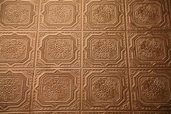 Painting Faux Tin Ceiling Tiles | Home Guides | SF Gate