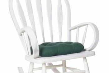 How To Make A Rocking Chair Cushion That Has Ties Home Guides