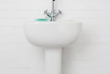 How To Install A Pedestal Sink Hide The Pipes Home