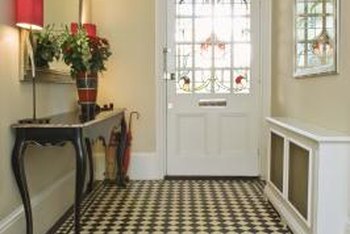 How To Design A Ceramic Tile Layout For An Entryway Using Multiple