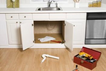 How To Replace The Bottom Piece Of Wood Under My Kitchen Sink