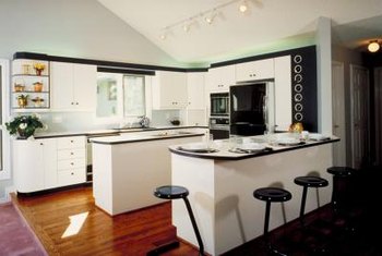 kitchen island peninsula cabinets electrical outlet floor install outlets electric installing without screw standing