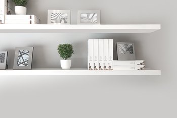 How To Attach Heavy Shelves To Walls Home Guides Sf Gate
