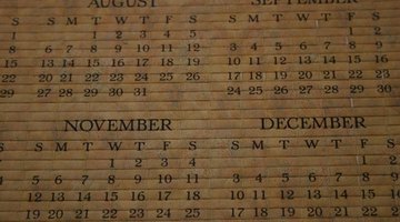 An activities calendar helps you organize your time.