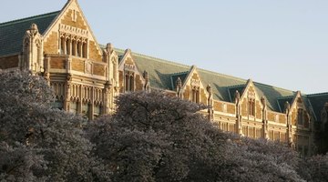 Dusk at the University of Washington in Seattle