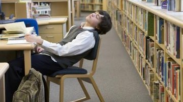 Don't let fatigue prevent you from studying for an exam.