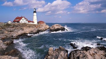 The iconic Portland Head Light.