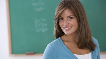 young female teacher 