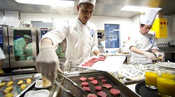 Culinary students at work at a Le Cordon Bleu campus