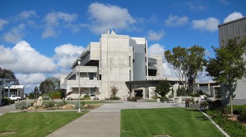 South facade of the Learning Resource Center.