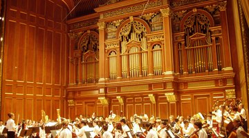 The Boston Youth Symphony Orchestra performing in Jordan Hall.