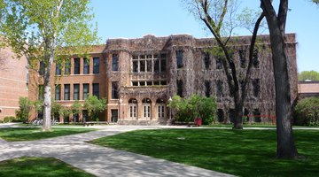  Weld Hall, the oldest building on the Minnesota State University, Moorhead (Moorhead State) campus, Moorhead, Minnesota, USA.