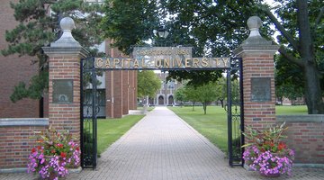 Campus entrance gate from Main Street