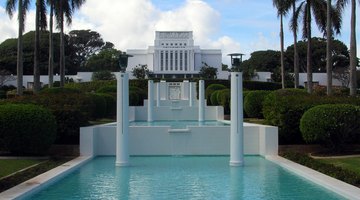 The building of the LDS Church's Laie Hawaii Temple was a key predecessor to the establishment of BYU–Hawaii.