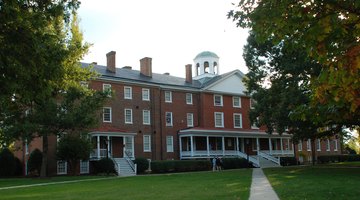 Venable Hall at all-male Hampden–Sydney College