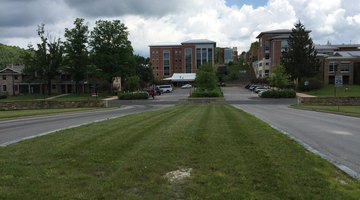 Entrance to the campus, which is designated as SR 382