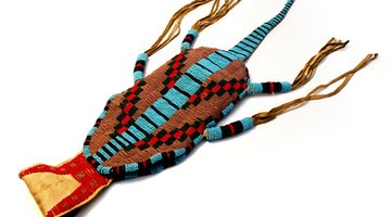 The Shoshone make intricate bead work.