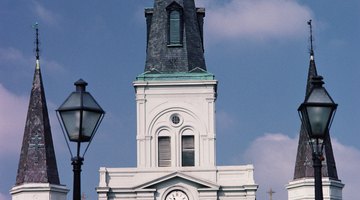 St. Louis Cathedral in New Orleans was racially segregated during the Jim Crow era.