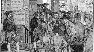 Most Stamp Act officers resigned rather than face angry Colonial mobs.