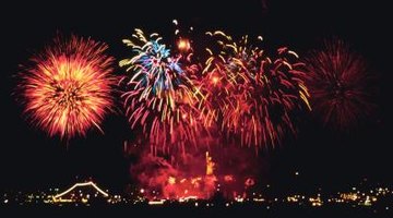 Fireworks displays are a popular way to ring in the new year.