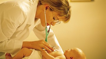 The pediatric specialist works with children of all ages.