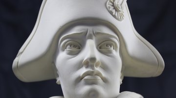 Portrait of Napoleon Bonaparte.