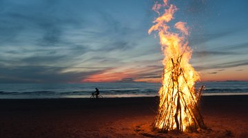 How Hot Is a Bonfire?