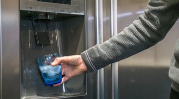 If you have a refrigerator with an ice machine built into it, you’ve probably gotten pretty used to the luxury of strolling over to that fridge and filling up a glass with fresh ice.