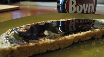 Bovril spread on toast